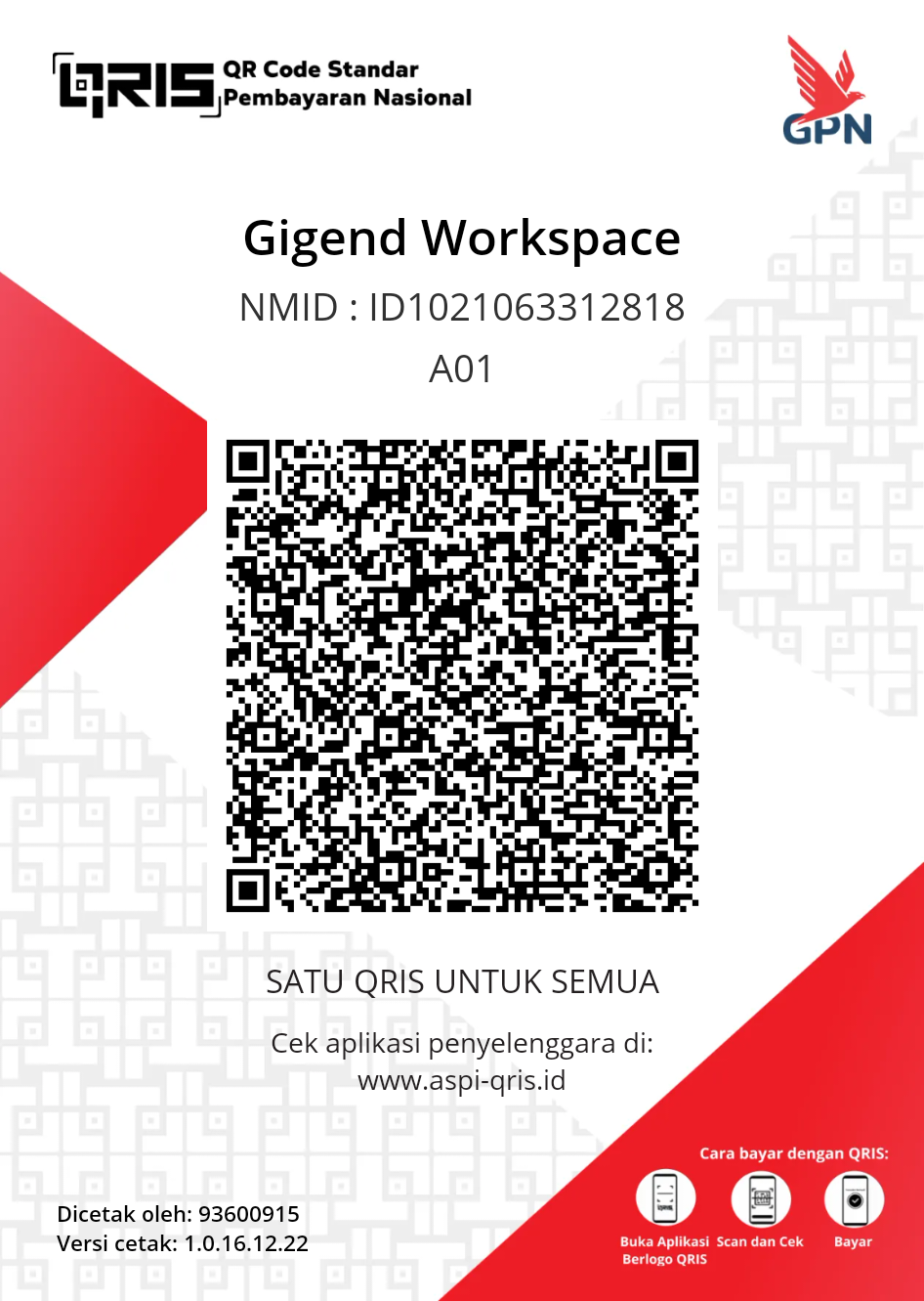 Gigend Workspace QR Code